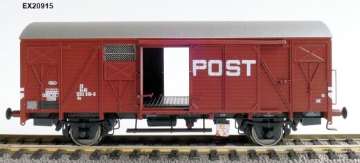 Exacttrain EX20915 - NS Gs 1410 Post mit braunen Luftklappen Nr. 1202 620-4 Ep. IV