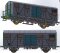 Exacttrain EX20921 - 2er-Set SNCF Gs Type K 347042 mit UIC SKF Lager und Diskus R&auml;der und Gs Type K 336248 OCEM Lager und Leonard Speichenr&auml;dern Braun Ep. III