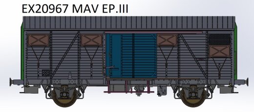Exacttrain EX20967 - M&Aacute;V GZD Braun Ep. III