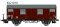 Exact-Train EX21010 - H0 DB Gmmehs 60 mit Bremserb&uuml;hne und aluminium Luftklappen Epoche III Nr. 159005