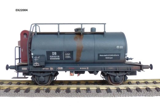 Exact-Train EX22004 - H0 DB 24m3 Leichtbau Bauart Kesselwagen Wintershall Nr.525521 Epoche IIIb (Verschmutzt)