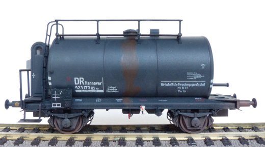 Exact-Train EX22017 - H0 DRG 30m3 Uedinger Kesselwagen WIFO Nr.923 173 Epoche II (Verschmutzt)