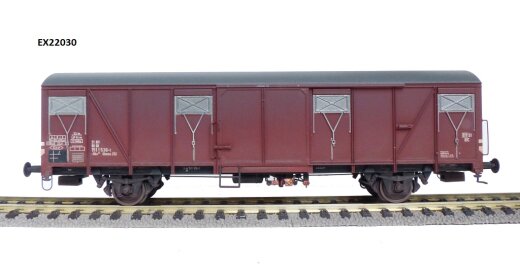 Exacttrain EX22030 - DB Gbs Glmms 252 G&uuml;terwagen Nr.151 1536-1 (Verschmutzt) Ep. IV