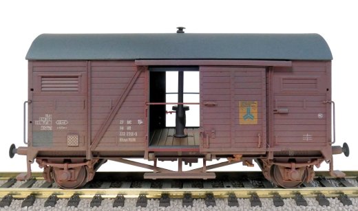 Exact-Train EX22048 - H0 DR Nordhausen Hkms Nr. 222 2312-5 Epoche IV (Verschmutzt)