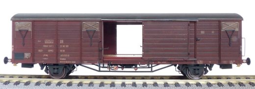 Exact-Train EX22065 - H0 DR G&uuml;terwagen Glmms 7  Sicken Epoche IV (Verschmutzt)