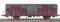 Exact-Train EX22069 - H0 SBB Gbs G&uuml;terwagen mit kleinem SBB Emblem, glattem Dach und T&uuml;ren mit Sicken Epoche VI (Verschmutzt)