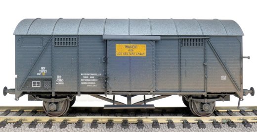 Exact-Train EX22075 - H0 NS CHGZ RIV Los gestort graan gedeckter Wagen Epoche III (Verschmutzt)