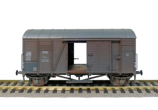 Exact-Train EX22079 - H0 &Ouml;BB Oppeln Gms mit Blechdach Nr.140166 Epoche III (Verschmutzt)