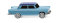 Wiking 9003 - Fiat 1800 - pastellblau mit