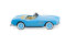Wiking 82906 - BMW 507 Cabrio - hellblau