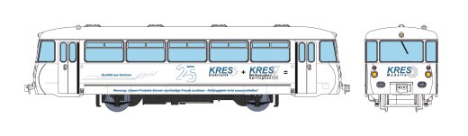 KRES 51001300 - TT LVT &quot;25 Jahre KRES&quot; Jubil&auml;umsmodell, Einmalauflage, noch Restmengen lieferbar