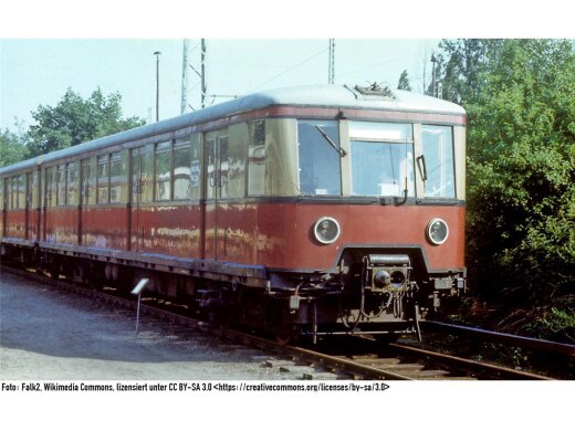 KRES 51067010 - TT ET167 Berliner S-Bahn, Ep. III DR, 4-teilig