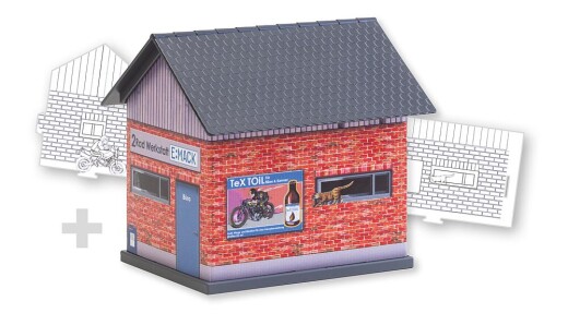 Faller 150130 - H0 BASIC Werkstatt, inkl. 1 Bemalvariante