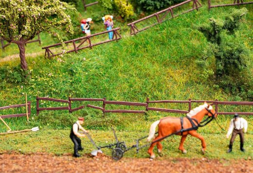 Faller 180857 - 4 Garten- und Feldz&auml;une
