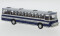 Brekina 59930 - Fleischer S5 dunkelblau, weiss, 1973,