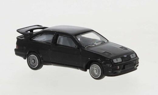Brekina 19251-, Ford Sierra RS 500 Cosworth, schwarz, 1986, 1:87
