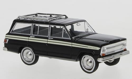 Brekina 19867 - Jeep Wagoneer B Cherokee schwarz, 1968,