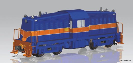 Piko 52468 - Diesellokomotive MMID 65-Ton Diesel 102 + DSS PluX22