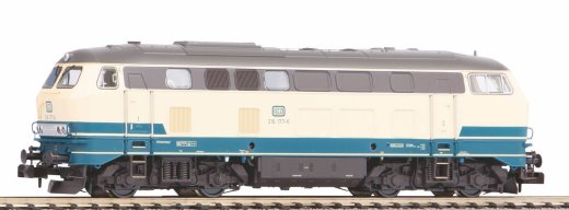 Piko 40522 - N-Diesellok BR 216 blaubeige DB IV + DSS Next18