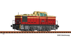 Roco 70258 - H0 Diesellok BR 106 DR