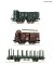 Roco 77028 - H0 3er Set G&uuml;terzug Kbay