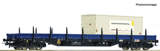 Roco 77686 - H0 Rungenwag.Railpro + Container