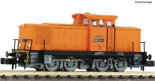 Fleischmann 722096 - N Diesell. BR 106 gelb DCC