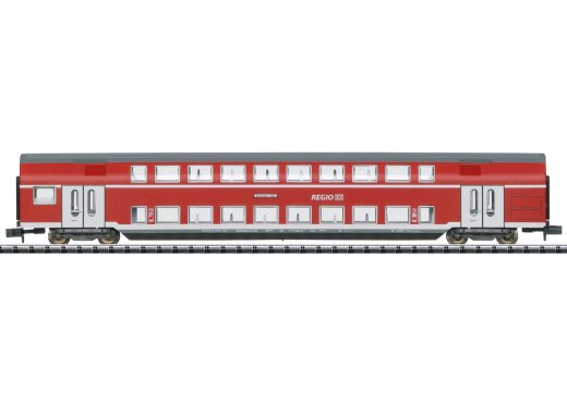 Minitrix T18056 - Doppelstockwagen 2.Kl.,DB AG,EpVI