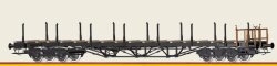 Brawa 50654 - H0 Drehgestellflachwagen Rkmo DR Ep.IV