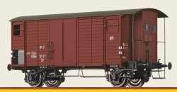 Brawa 67872 - N Gedeckter G&uuml;terwagen K2 BLS Ep.III