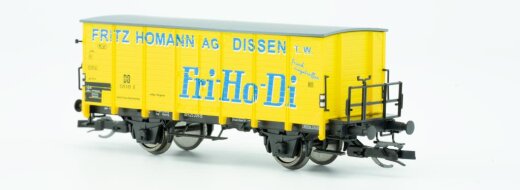 H&auml;dl 113953-03 - W&auml;rmeschutzwagen &quot;Fri-Ho-Di&quot; mit Bremserb&uuml;hne, DB, Ep. III