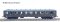 Exact-Train EX10041 - H0 NS AB7544 oliv gr&uuml;n, graues Dach mit Beleuchtung und figuren