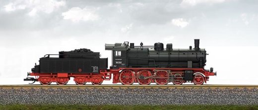 Beckmann 1018 311 TT - Dampflokomotive BR 38 205 DR, Ep.III, sp&auml;tere Museumslok