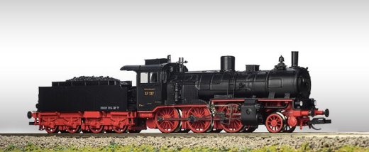 Beckmann 1018 500 TT - Dampflokomotive BR 37 0-1/pr. P6, Epoche II