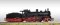Beckmann 1018 501  TT - Dampflokomotive BR 37 0-1/pr. P6, Epoche II, Digital (ZIMO), mit Puffersp.
