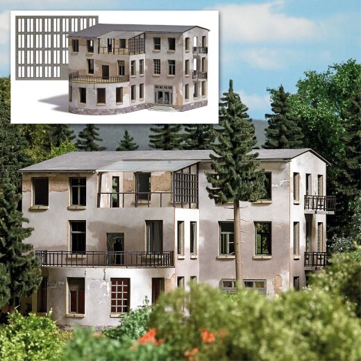 Busch 1945 - H0      Verlassene Heilst&auml;tte