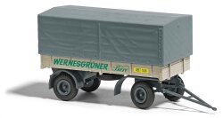 Busch 53355 - H0      IFA HL 80, mit Plane Wernesgr&uuml;ner