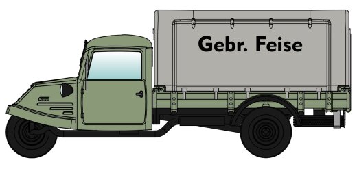 NPE NA 88026 - Goliath GD 750 Pritsche/Plane Feise