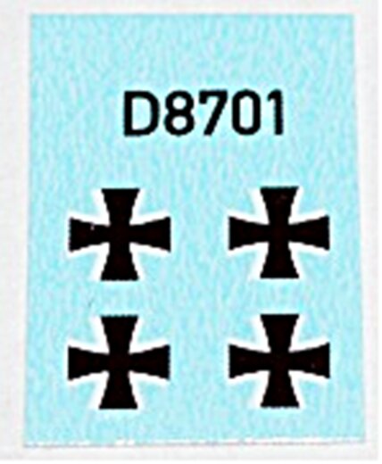 NPE NZ 22336 - H0 Zubeh&ouml;r Decalbogen BW-Hoheitsabzeichen