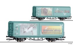Tillig 14851 - TT START-Schiebewandwagen Hbis-tt...