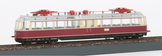 kres 51020100 - TT &ldquo;Gl&auml;serner Zug&ldquo; ET 9101, Ep. III DB, rot-beige, Innenbel.