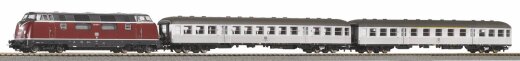 Piko 59018 - PSC wlan S-Set DB Personenzug BR 220 mit 2 wg. A-Gleis &amp; B IV