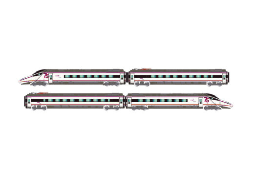 Arnold HN2578S - N RENFE, 4-tlg. elektrischer Triebzug S-114 &bdquo;75 Jahre RENFE&ldquo;, Ep. VI, mit DCC-Decoder