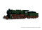 Arnold HN9066S - TT P.St.E.V., Dampflokomotive G 12, mit dreidomigem Kessel, in gr&uuml;n/brauner Lackierung, Ep. I, mit DCC-Sounddecoder