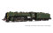 Arnold HN2545 - N SNCF, Schlepptender-Dampflokomotive 141R 460 mit Speichen- und Boxpok-R&auml;dern und genietetem Kohletender, gr&uuml;ne Farbgebung, Ep. III