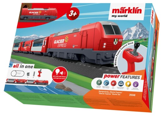 M&auml;rklin 29348 - M&auml;rklin my world - Startpackung Glacier Express