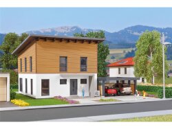 Kibri 38337 - H0 Kubushaus Saskia mit Carport