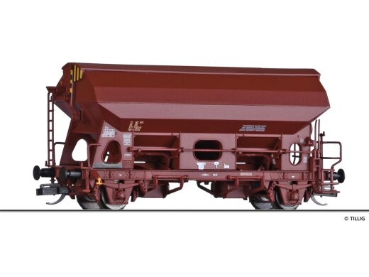 Tillig 17568 - TT Schwenkdachwagen Tds-y 5735 der DR, Ep. IV