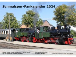 Tillig 09730 - H0 Schmalspur-Fankalender 2024