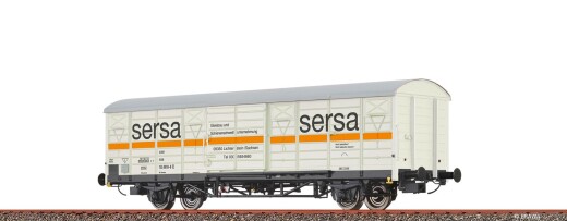 Brawa 49924 - H0 Gedeckter G&uuml;terwagen Gbs "sersa" DR Ep.IV